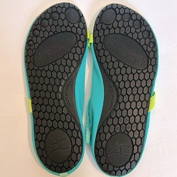 FitKicks Foldable Active Footwear Barefoot Yoga Shoes Womans Large 8.5-9.5 - Picture 7 of 8